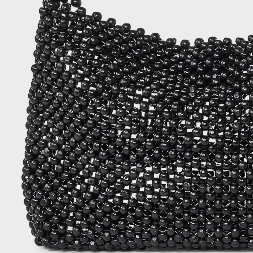 Black Beaded Bag A New Day - Picture 8 of 8